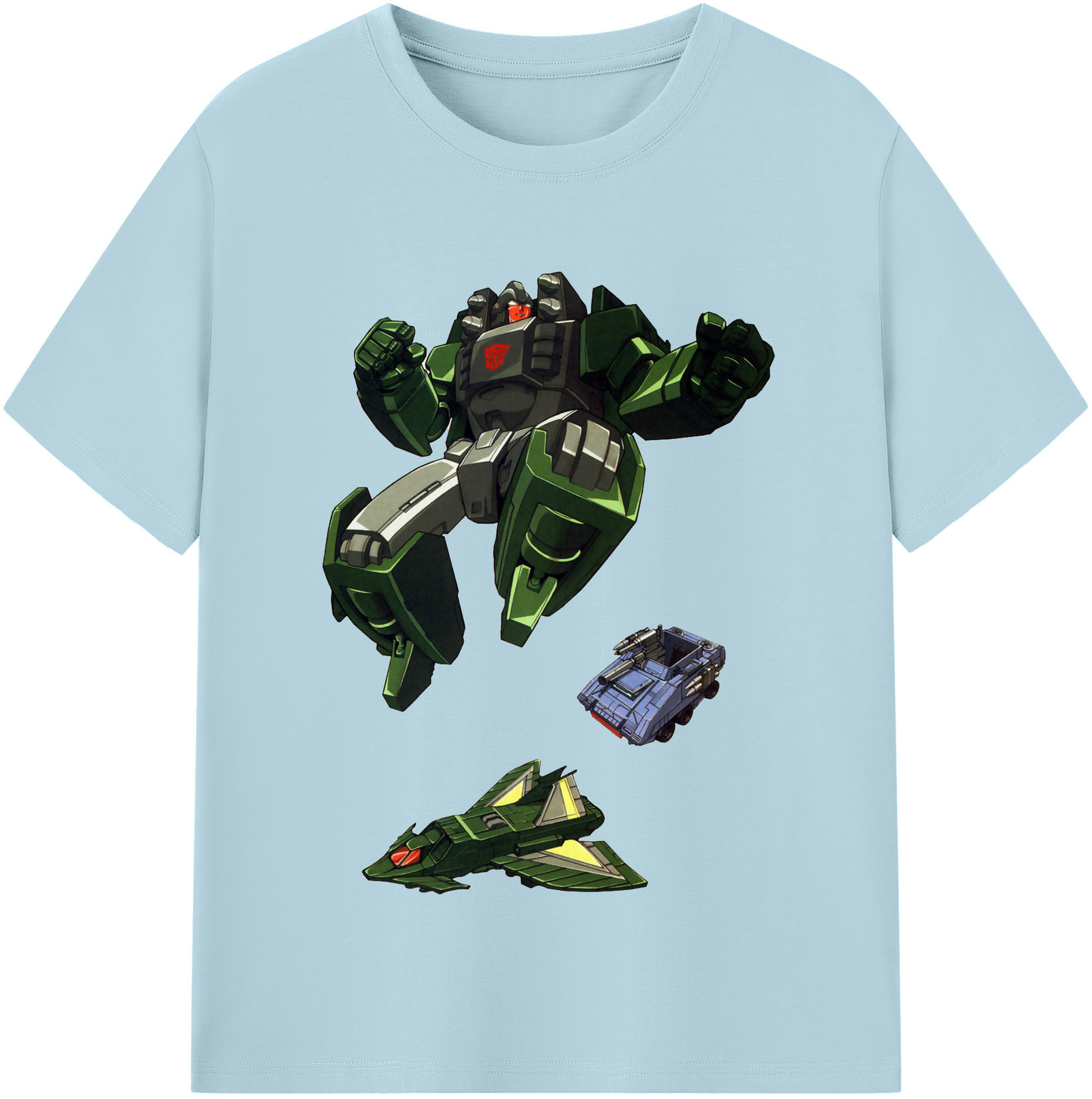 （画像用）  綿100％半袖Tシャツ（フロントプリント）